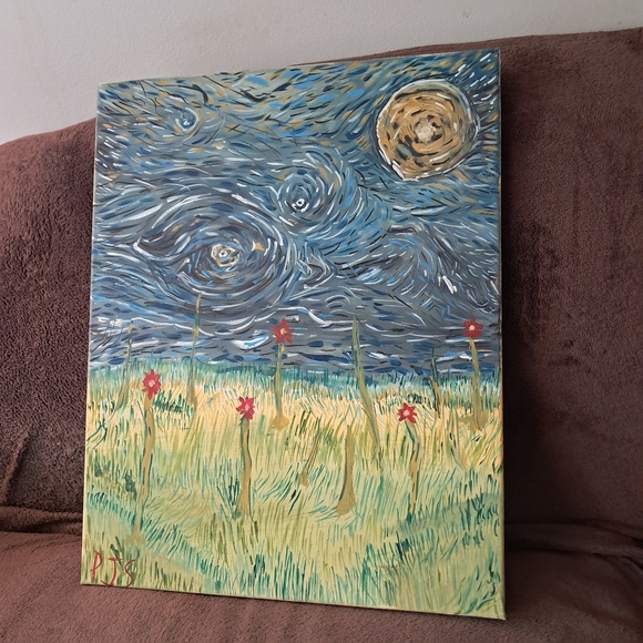 Hand Painted Canvas - Picture 3 of 4